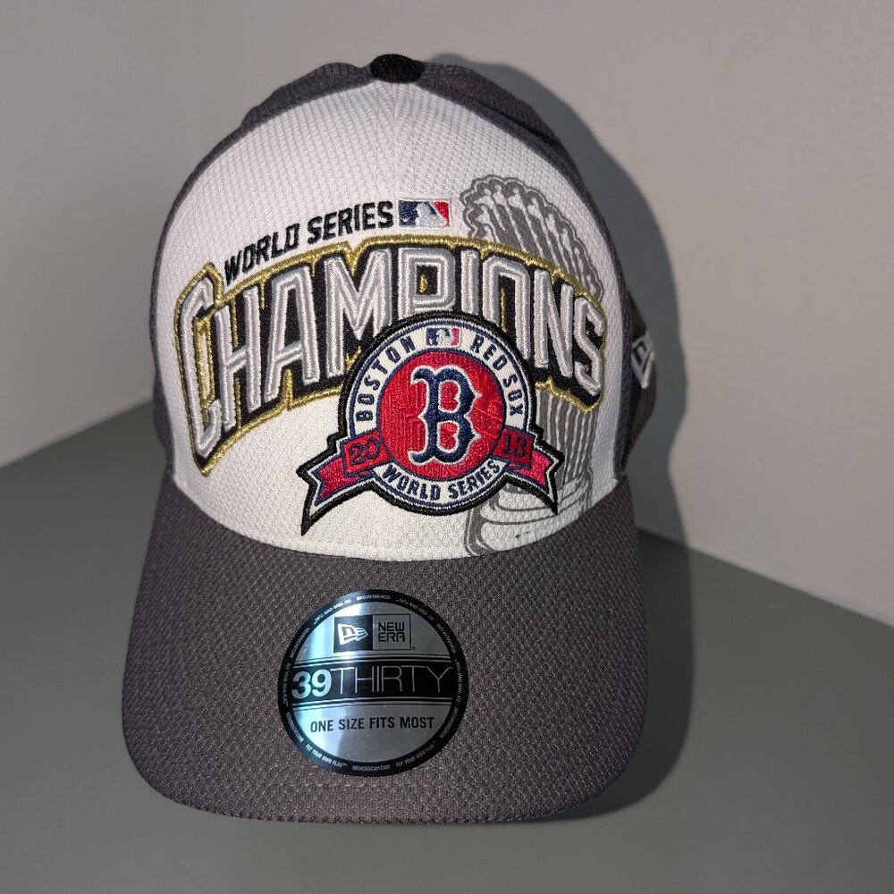 *NWOT* Boston Red Sox 2013 World Series Champions Men's New Era 39/Thirty Cap